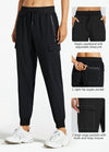 MASKERT Women's Cargo Pants Lightweight Quick Dry Hiking Pants Athletic Lounge Casual Travel