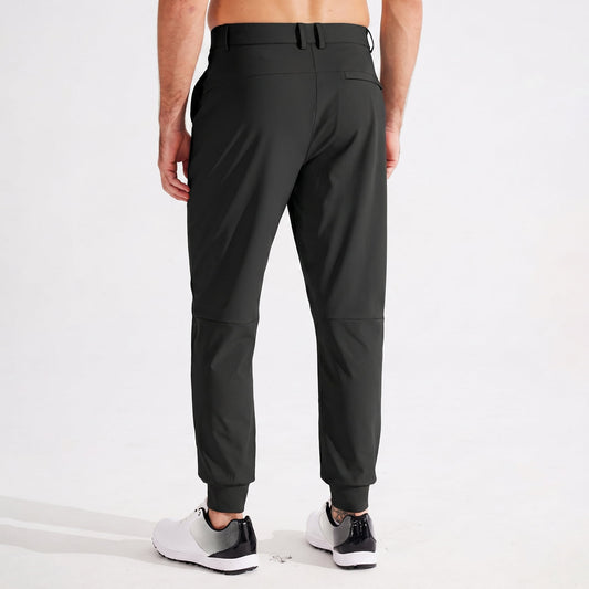 MASKERT Men's Casual Pants Joggers – Lightweight,3 Pockets,Slim Fit,Soft & Stretchy Tapered Business Dress Trousers