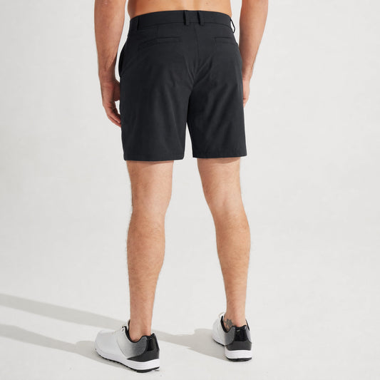 MASKERT Men Golf Shorts-7 Lightweight Casual Shorts Flat Front Hybrid Work Dress Short Quick Dry