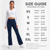 Yappo Women's Fleece Lined Bootcut Yoga Pants, High Waisted 4-Way Stretch Work Pants with 4 Pockets, 29" Inseam