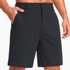 MASKERT Men Golf Shorts-7 Lightweight Casual Shorts Flat Front Hybrid Work Dress Short Quick Dry