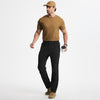 MASKERT Mens Hiking Pants Lightweight Cargo Pants Quick Dry Water Resistant Stretchy Straight Leg Travel Pant