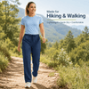 YAPPO Women's Hiking Pants Lightweight Quick Dry Cargo Pants, Water Resistant UPF 50+ Travel Outdoor Pants with 5 Zipper…