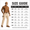 YAPPO Men's Work Pants, Water-Resistant Stretch Hiking Cargo Pants with 9 Pockets - Khaki - image 6