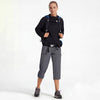 MASKERT Women's Capri Pants-Lightweight Quick Dry Cargo Hiking Capris Travel Casual Cropped Pants Zipper Pockets