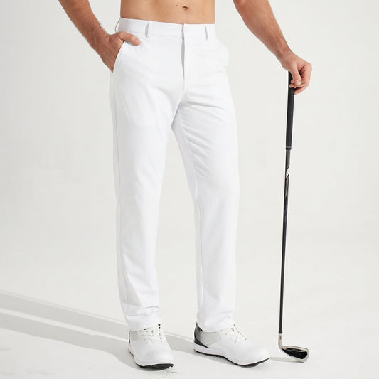 MASKERT Mens Golf Pants-Stretch Work Dress Pants Quick Dry Lightweight Casual Comfy Trousers with Pockets