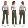 YAPPO Women's Hiking Pants Lightweight Quick Dry Cargo Pants, Water Resistant UPF 50+ Travel Outdoor Pants with 5 Zipper…