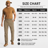 YAPPO Men's Lightweight Hiking Pants, Quick-Dry 4-Way Stretch Water-Resistant Outdoor Work Pants with 4 Pockets