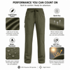 YAPPO Women's Hiking Pants Lightweight Quick Dry Cargo Pants, Water Resistant UPF 50+ Travel Outdoor Pants with 5 Zipper…