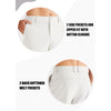 MASKERT Men's Dress Pants-Classic Fit Flat Front Work Dress Pants 29" Stretch Casual Pants Lightweight with Pockets