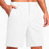 MASKERT Men Golf Shorts-7 Lightweight Casual Shorts Flat Front Hybrid Work Dress Short Quick Dry
