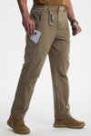 MASKERT Mens Hiking Pants Lightweight Cargo Pants Quick Dry Water Resistant Stretchy Straight Leg Travel Pant