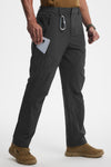 MASKERT Mens Hiking Pants Lightweight Cargo Pants Quick Dry Water Resistant Stretchy Straight Leg Travel Pant
