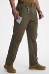 MASKERT Mens Hiking Pants Lightweight Cargo Pants Quick Dry Water Resistant Stretchy Straight Leg Travel Pant