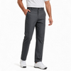 YAPPO Men's Stretch Dress Pants, Quick Dry Business Casual Slacks, Straight Fit for Office, Golf & Travel, 30" Inseam