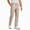 YAPPO Men's Stretch Dress Pants, Quick Dry Business Casual Slacks, Straight Fit for Office, Golf & Travel, 30" Inseam