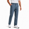 YAPPO Men's Stretch Dress Pants, Quick Dry Business Casual Slacks, Straight Fit for Office, Golf & Travel, 30" Inseam