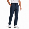 YAPPO Men's Stretch Dress Pants, Quick Dry Business Casual Slacks, Straight Fit for Office, Golf & Travel, 30" Inseam