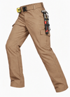 Feekit Men's Cargo Work Pants, Water-Resistant Ripstop with 7 Pockets