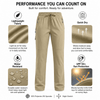 YAPPO Women's Hiking Pants Lightweight Quick Dry Cargo Pants, Water Resistant UPF 50+ Travel Outdoor Pants with 5 Zipper…