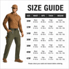 YAPPO Men's Work Pants, Water-Resistant Stretch Hiking Cargo Pants with 9 Pockets - Olive Green - image 8