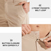 MASKERT Mens Golf Pants-Stretch Work Dress Pants Quick Dry Lightweight Casual Comfy Trousers with Pockets