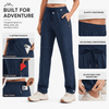 YAPPO Women's Hiking Pants Lightweight Quick Dry Cargo Pants, Water Resistant UPF 50+ Travel Outdoor Pants with 5 Zipper…