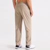 MASKERT Men's Dress Pants-Classic Fit Flat Front Work Dress Pants 29" Stretch Casual Pants Lightweight with Pockets