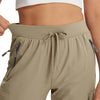 MASKERT Women's Cargo Pants Lightweight Quick Dry Hiking Pants Athletic Lounge Casual Travel