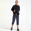 MASKERT Women's Capri Pants-Lightweight Quick Dry Cargo Hiking Capris Travel Casual Cropped Pants Zipper Pockets
