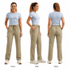 YAPPO Women's Hiking Pants Lightweight Quick Dry Cargo Pants, Water Resistant UPF 50+ Travel Outdoor Pants with 5 Zipper…