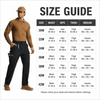 YAPPO Men's Work Pants, Water-Resistant Stretch Hiking Cargo Pants with 9 Pockets - Black - image 5