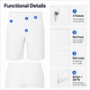 YAPPO Men's Golf Shorts 7"/9" Lightweight Quick Dry Stretch Dress Shorts, Water Resistant Flat Front Casual Work Shorts with 4 Pockets