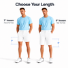 YAPPO Men's Golf Shorts 7"/9" Lightweight Quick Dry Stretch Dress Shorts, Water Resistant Flat Front Casual Work Shorts with 4 Pockets