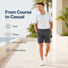YAPPO Men's Golf Shorts 7"/9" Lightweight Quick Dry Stretch Dress Shorts, Water Resistant Flat Front Casual Work Shorts with 4 Pockets