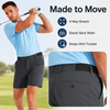 YAPPO Men's Golf Shorts 7"/9" Lightweight Quick Dry Stretch Dress Shorts, Water Resistant Flat Front Casual Work Shorts with 4 Pockets