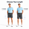YAPPO Men's Golf Shorts 7"/9" Lightweight Quick Dry Stretch Dress Shorts, Water Resistant Flat Front Casual Work Shorts with 4 Pockets