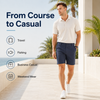 YAPPO Men's Golf Shorts 7"/9" Lightweight Quick Dry Stretch Dress Shorts, Water Resistant Flat Front Casual Work Shorts with 4 Pockets