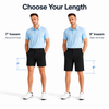 YAPPO Men's Golf Shorts 7"/9" Lightweight Quick Dry Stretch Dress Shorts, Water Resistant Flat Front Casual Work Shorts with 4 Pockets
