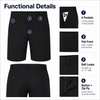 YAPPO Men's Golf Shorts 7"/9" Lightweight Quick Dry Stretch Dress Shorts, Water Resistant Flat Front Casual Work Shorts with 4 Pockets