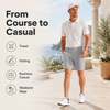YAPPO Men's Golf Shorts 7"/9" Lightweight Quick Dry Stretch Dress Shorts, Water Resistant Flat Front Casual Work Shorts with 4 Pockets