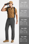 MASKERT Mens Hiking Pants Lightweight Cargo Pants Quick Dry Water Resistant Stretchy Straight Leg Travel Pant