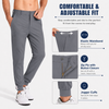 MASKERT Men's Casual Pants Joggers – Lightweight,3 Pockets,Slim Fit,Soft & Stretchy Tapered Business Dress Trousers