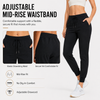MASKERT Women's Joggers Pants Athletic Running with Pockets Tapered Casual Workout Pants