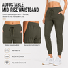 MASKERT Women's Joggers Pants Athletic Running with Pockets Tapered Casual Workout Pants