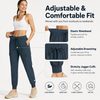MASKERT Women's Cargo Pants Lightweight-Quick Dry Hiking Pants Athletic Lounge Casual Travel（Size XS-XXXL）