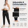 MASKERT Women's Cargo Pants Lightweight-Quick Dry Hiking Pants Athletic Lounge Casual Travel（Size XS-XXXL）