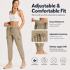 MASKERT Women's Cargo Pants Lightweight-Quick Dry Hiking Pants Athletic Lounge Casual Travel（Size XS-XXXL）