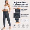 MASKERT Women's Cargo Pants Lightweight-Quick Dry Hiking Pants Athletic Lounge Casual Travel（Size XS-XXXL）