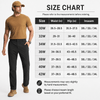 YAPPO Men's Lightweight Hiking Pants, Quick-Dry 4-Way Stretch Water-Resistant Outdoor Work Pants with 4 Pockets